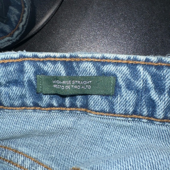 Wild Fable Light Wash High Rise Straight Leg Denim Jeans - Blue - Picture 11 of 11